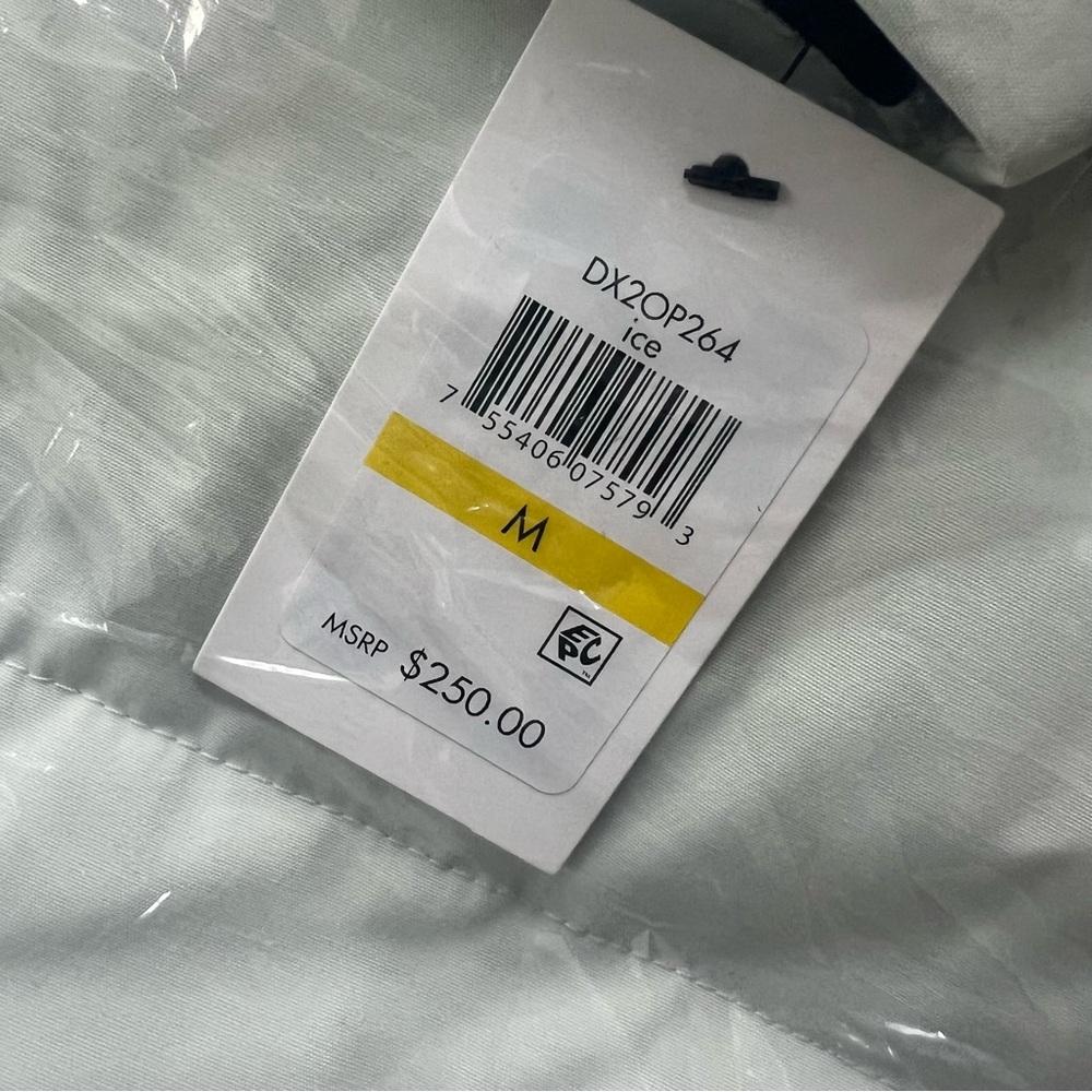 DKNY Long White Puffer Coat - Picture 2 of 11